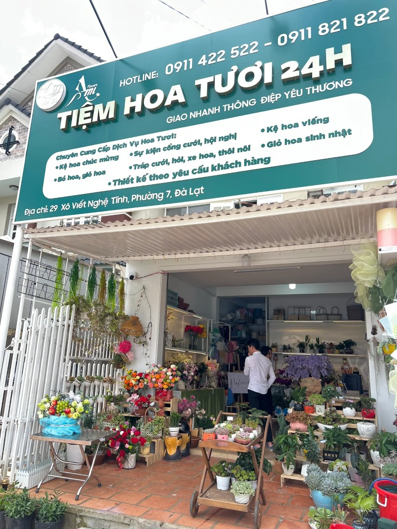 HOA TƯƠI 24h - Tiệm hoa Đà Lạt giao nhanh uy tín HOA TƯƠI 24h - TIỆM HOA TƯƠI Đà Lạt
