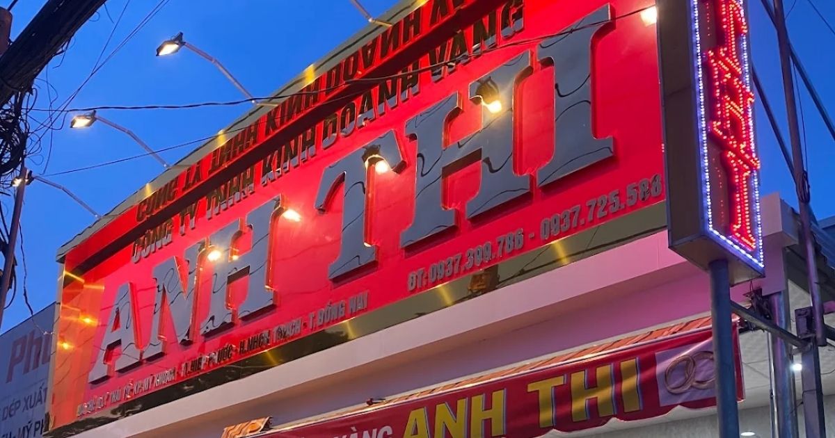 Giá vàng Anh Thi hôm nay, giá vàng tiệm vàng Anh Thi mới nhất