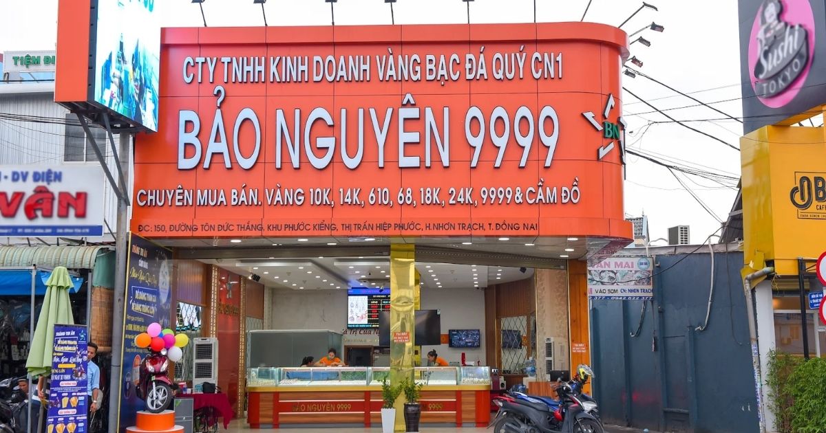 Giá vàng Bảo Nguyên 9999 hôm nay, giá vàng tiệm vàng Bảo Nguyên 9999 mới nhất