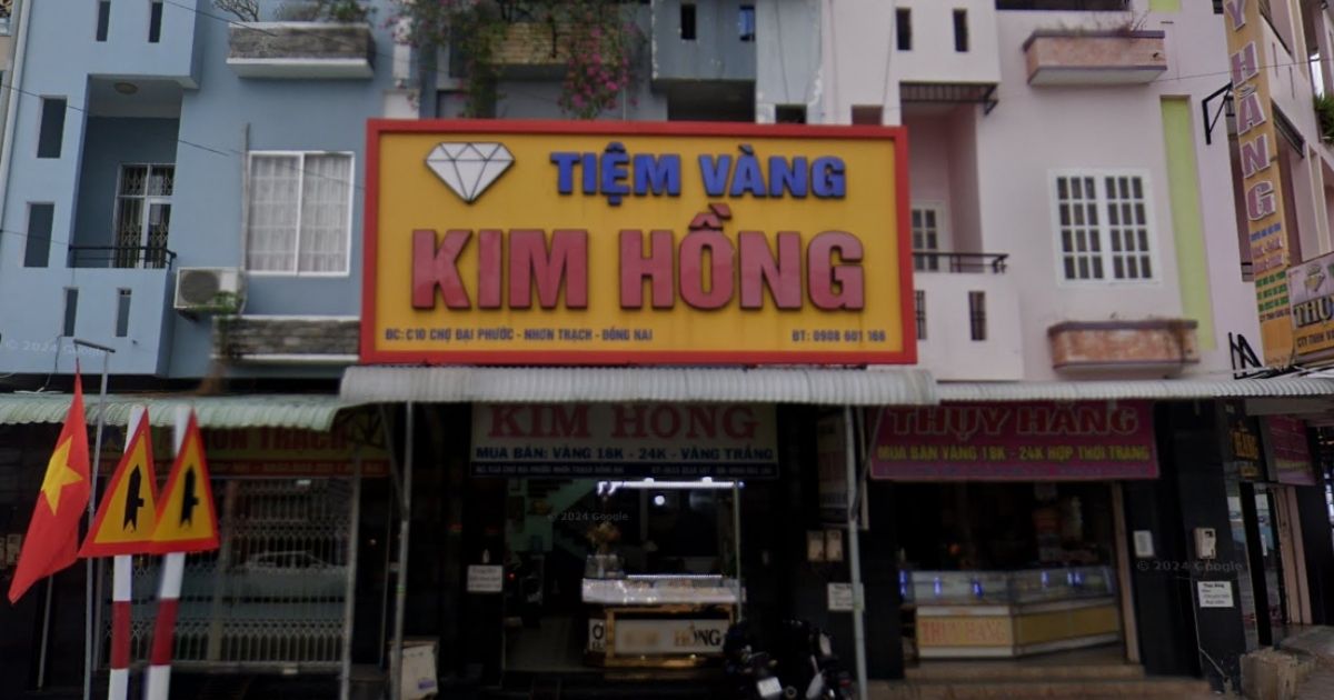 Giá vàng Kim Hồng hôm nay, giá vàng tiệm vàng Kim Hồng mới nhất