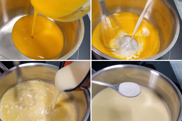 cach lam banh flan khong can hap 1