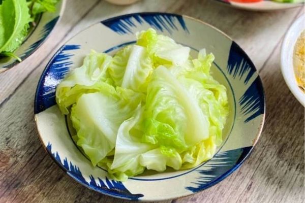 Cách làm bắp cải luộc giữ màu đẹp ngon miệng thanh đạm cach lam bap cai luoc 3