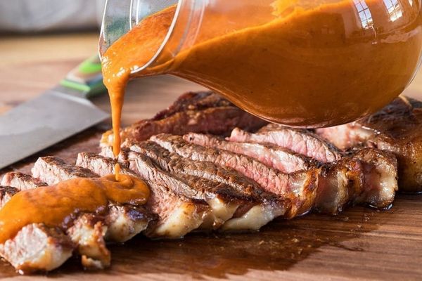 Cách làm bò bít tết bằng nồi chiên không dầu tiện cach lam bo bit tet bang noi chien khong dau 1