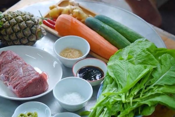 Cách làm bò cuốn lá cải tươi mát đổi vị ngày hè cach lam bo cuon la cai 3