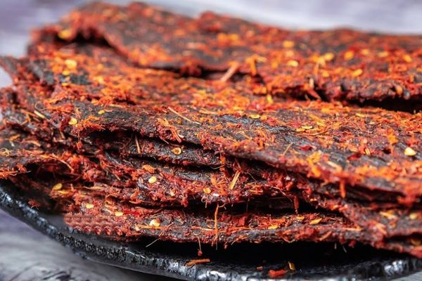 Cách làm bò khô miếng bằng nồi chiên không dầu cach lam bo kho mieng bang noi chien khong dau 3