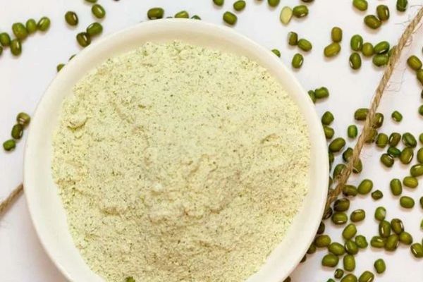 cach lam bot dau xanh uong lien 2