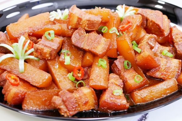 Cách làm củ cải kho thịt mềm thơm đậm đà vị mặn ngọt cach lam cu cai kho thit 2