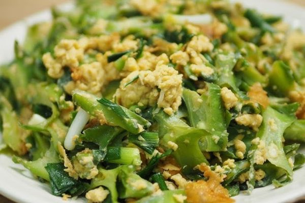 Cách làm đậu rồng xào trứng mềm thơm dinh dưỡng cao cach lam dau rong xao trung 1