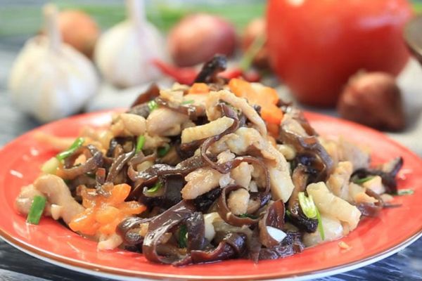 cach lam ga xao nam huong 1