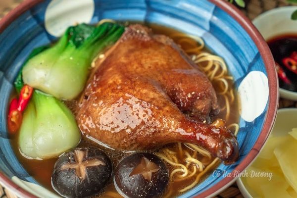 cach lam mi vit tiem 1