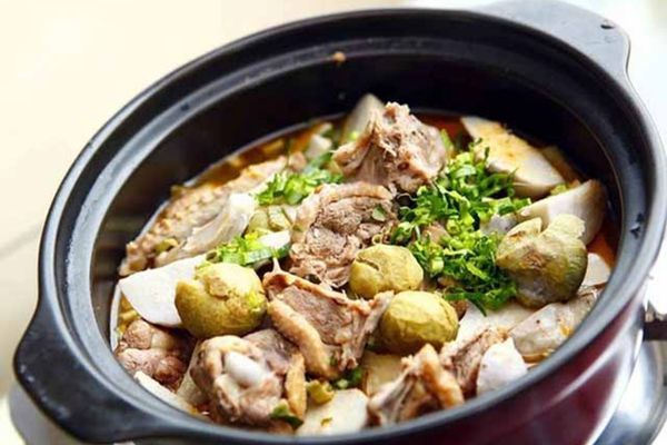 cach lam mon vit om sau 3