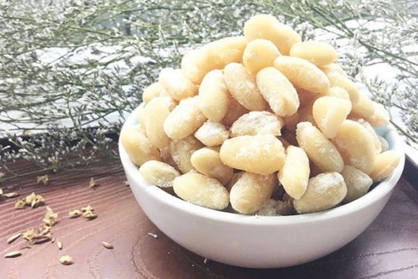 Cách làm mứt đậu trắng dẻo thơm truyền thống ngày tết cach lam mut dau trang 1