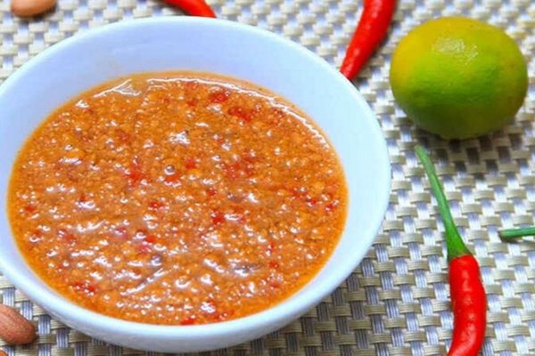 cach lam nuoc sot dau phong an bun thit nuong 2