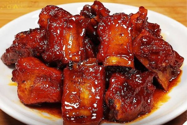 cach lam suon heo chua ngot 1