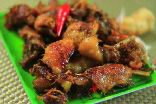 cach lam vit chien sa ot 1