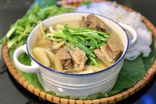 cach lam vit xao mang 2