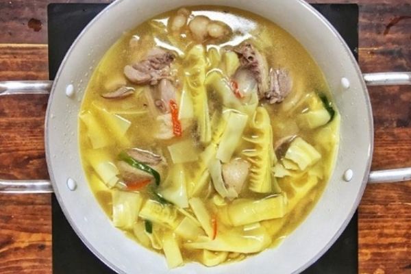 cach lam vit xao mang 3