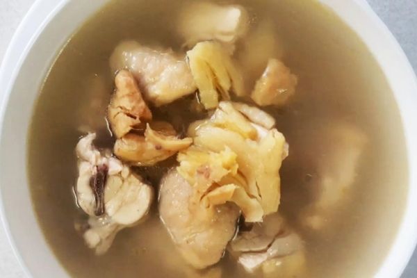 cach nau canh ga gung 3