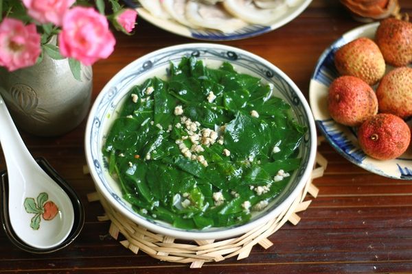 cach nau canh rau ngot thit bam 3