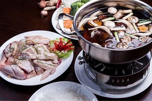 cach nau lau ga tiem thuoc bac 1