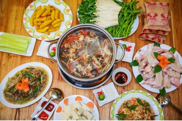 cach nau lau ga tiem thuoc bac 2