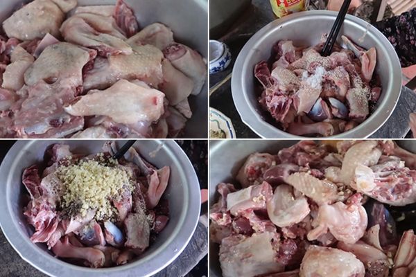 cach nau lau vit nuoc dua 1