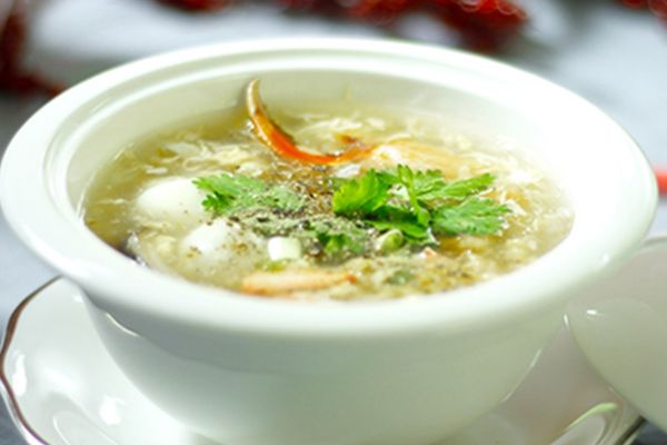 cach nau sup trung cut 2