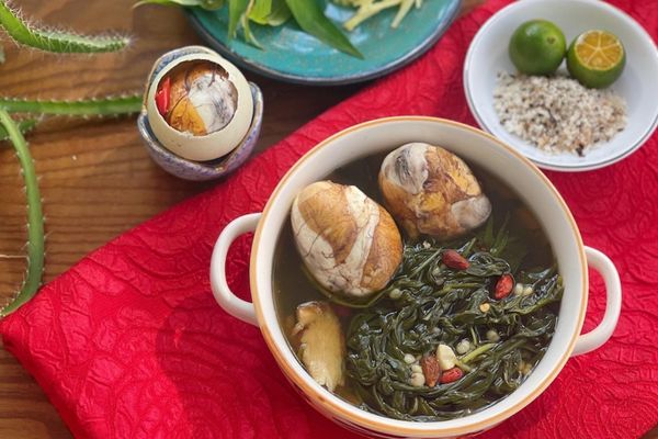 cach nau trung lon ngai cuu 2