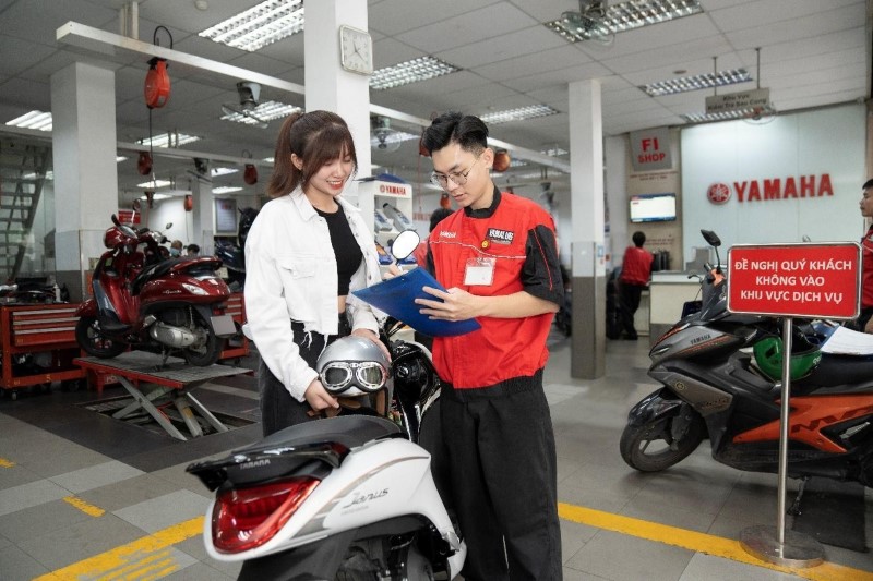 giá xe Yamaha 2s Nhật Thống Hương Trà