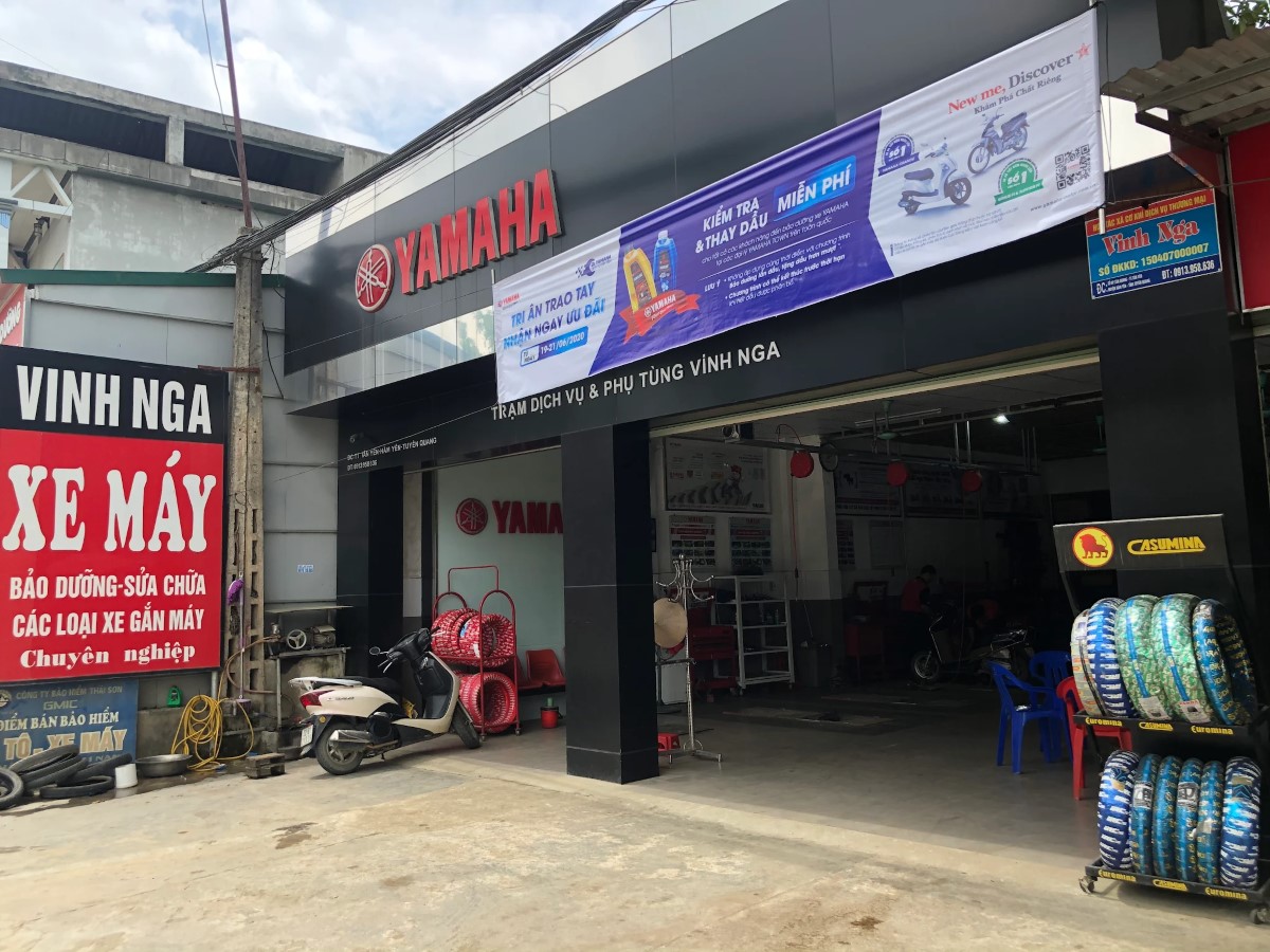 Giá xe Yamaha 2S Vinh Nga Hàm Yên chính hãng