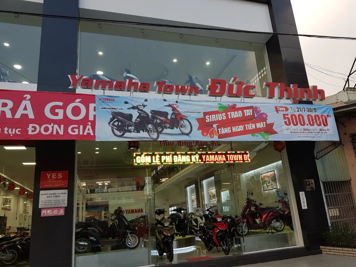 Giá xe Yamaha Đức Thịnh Trà Cú ngày hôm nay Giá xe Yamaha Đức Thịnh Trà Cú ngày hôm nay
