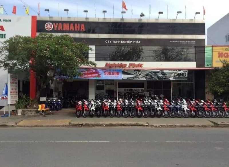 giá xe Yamaha Nghiệp Phát Tiểu Cần