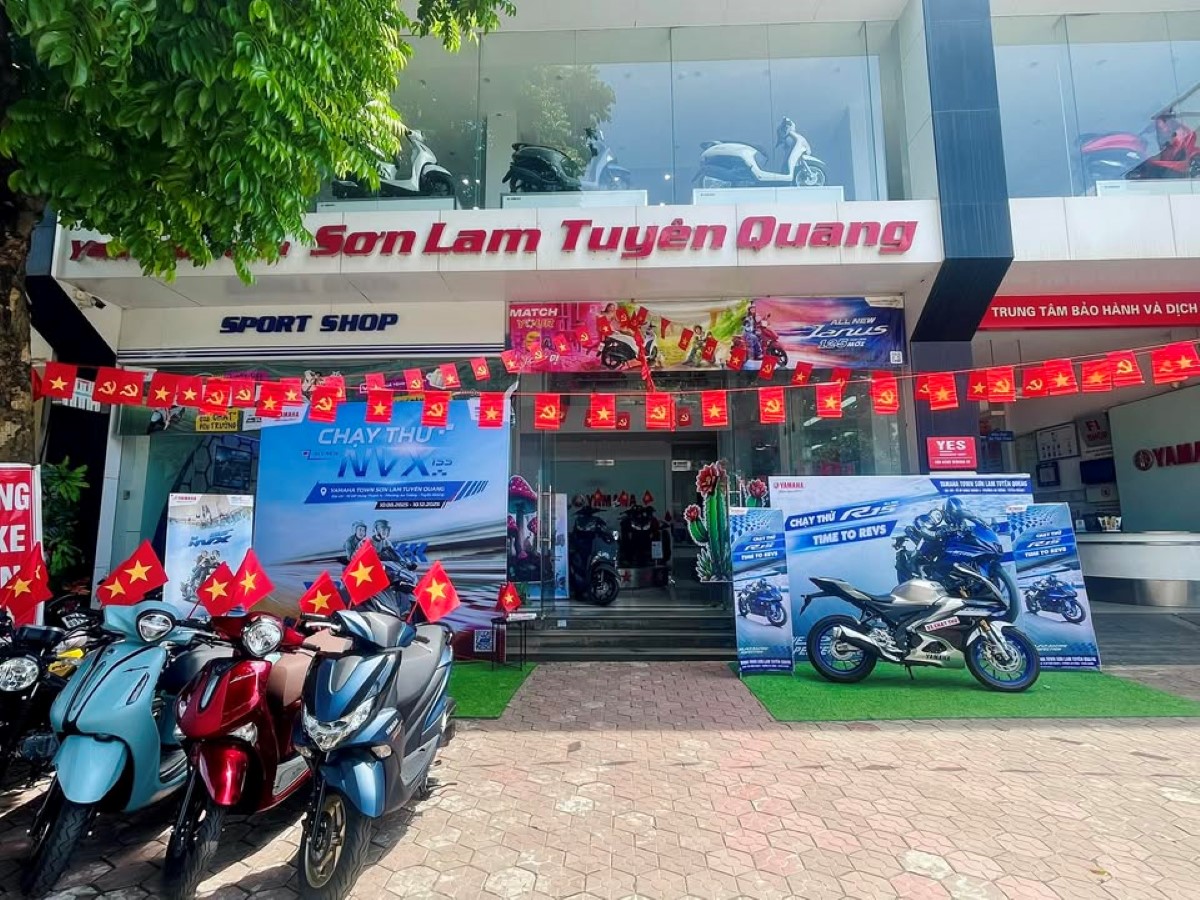 Giá xe Yamaha Sơn Lam TP Tuyên Quang bao nhiêu?